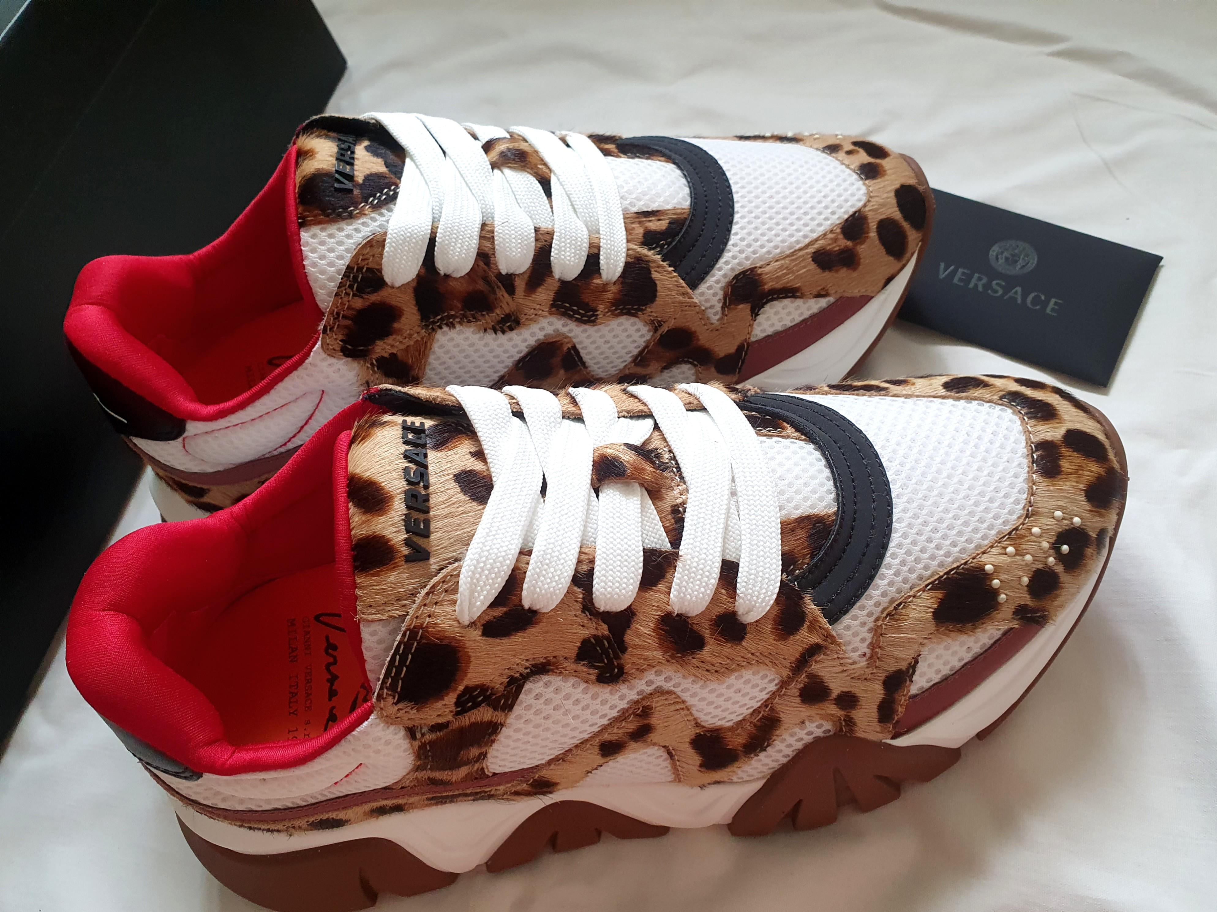 Sneaker vitello versace clearance