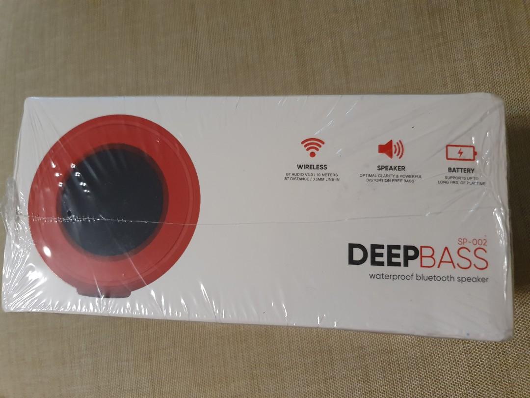 bluetooth speaker deep bass