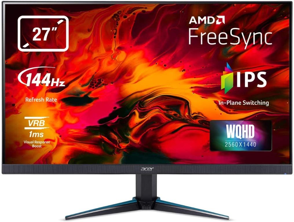 WTS Acer VG271UP 27 Inch FreeSync Gsync Compatitble 144hz IPS Monitor