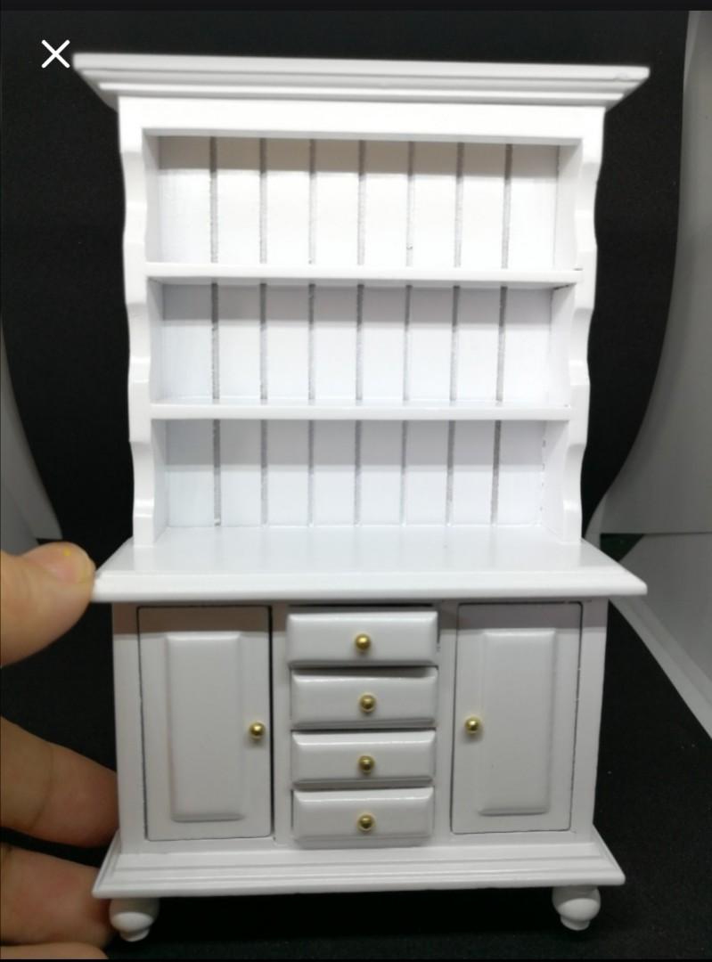 1 12 Dollhouse Miniature 3 Layers Display Cabinet Kitchen Or Loving Room Toys Games Others On Carousell