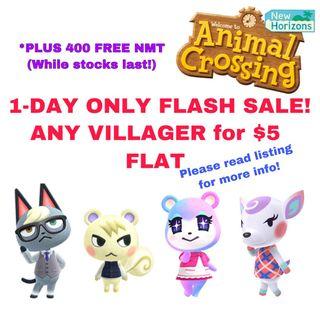 [1 DAY SALE] Animal Crossing Villagers!