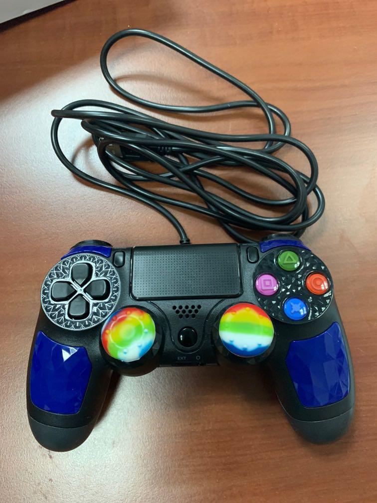 637 Xbox 360 Wireless Controller Rainbow No Box Electronics