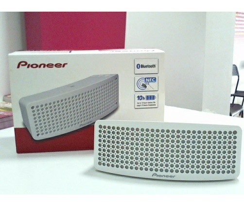 Pioneer XW-BTSP1 Haut-Parleur Portable Bluetooth, blanc