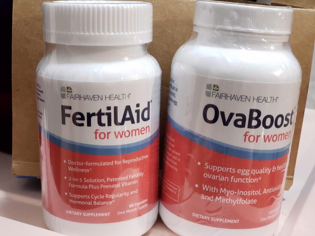 維孕康fertilaid 卵子维生素 維卵康ovaboost 卵子加營1 Set 兒童 孕婦用品 孕婦 Carousell