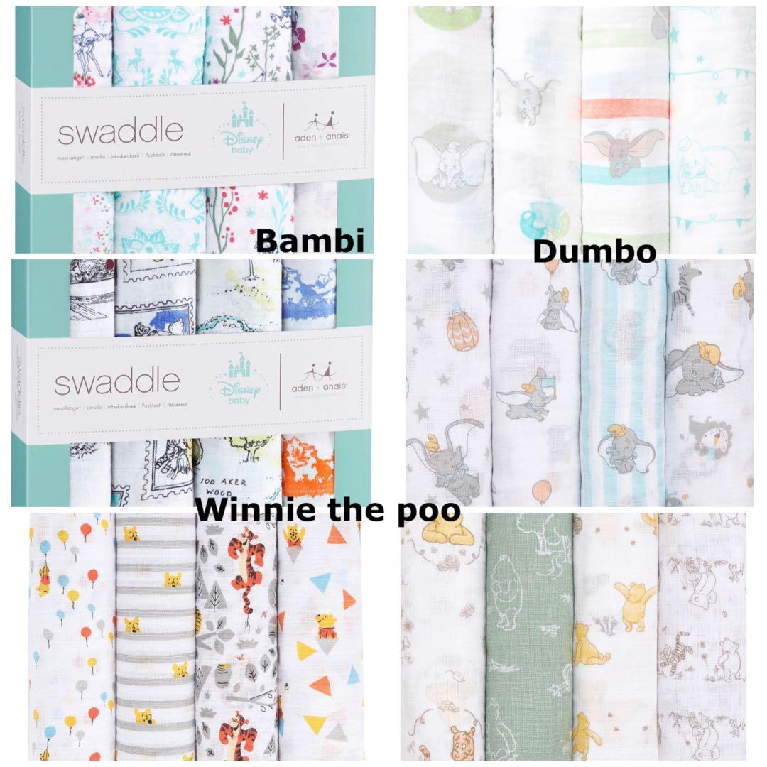 Aden Anais Disney swaddle blanket 90th anniversary Mickey