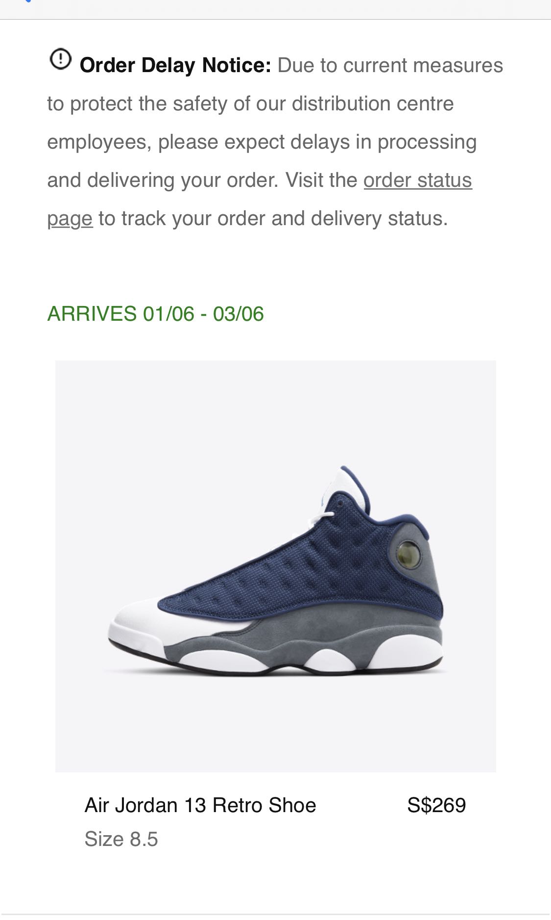 jordan 13 flint size 8