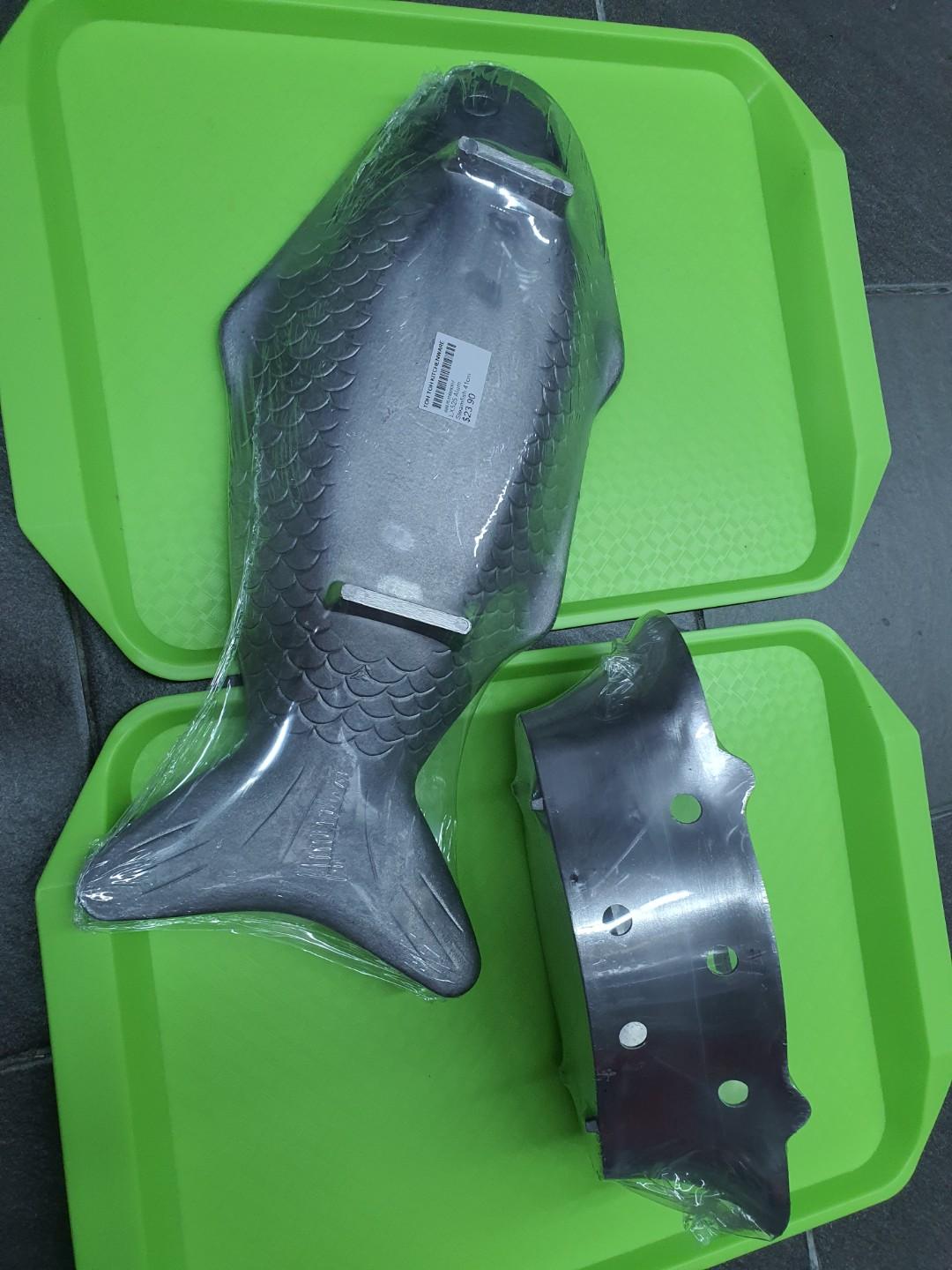 Aluminium Thai steam fish plate set, Furniture & Home Living