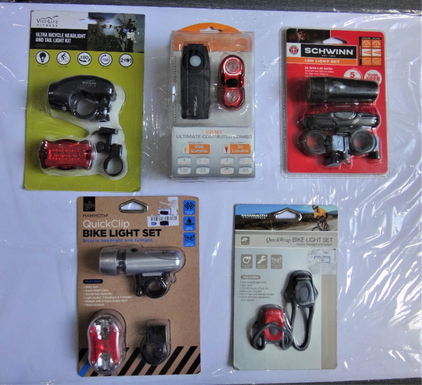 mammoth bike light set