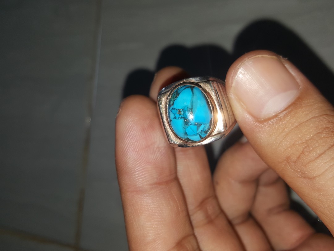 Batu pirus serat emas, Hobbies & Toys, Memorabilia ...