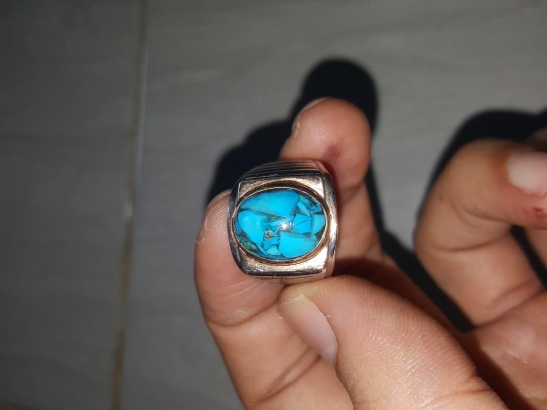 Batu pirus serat emas, Hobbies & Toys, Memorabilia ...