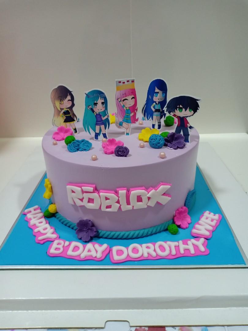 Birthday Cake Food Drinks Baked Goods On Carousell - roblox cake by doroty cakes cake decorating daily