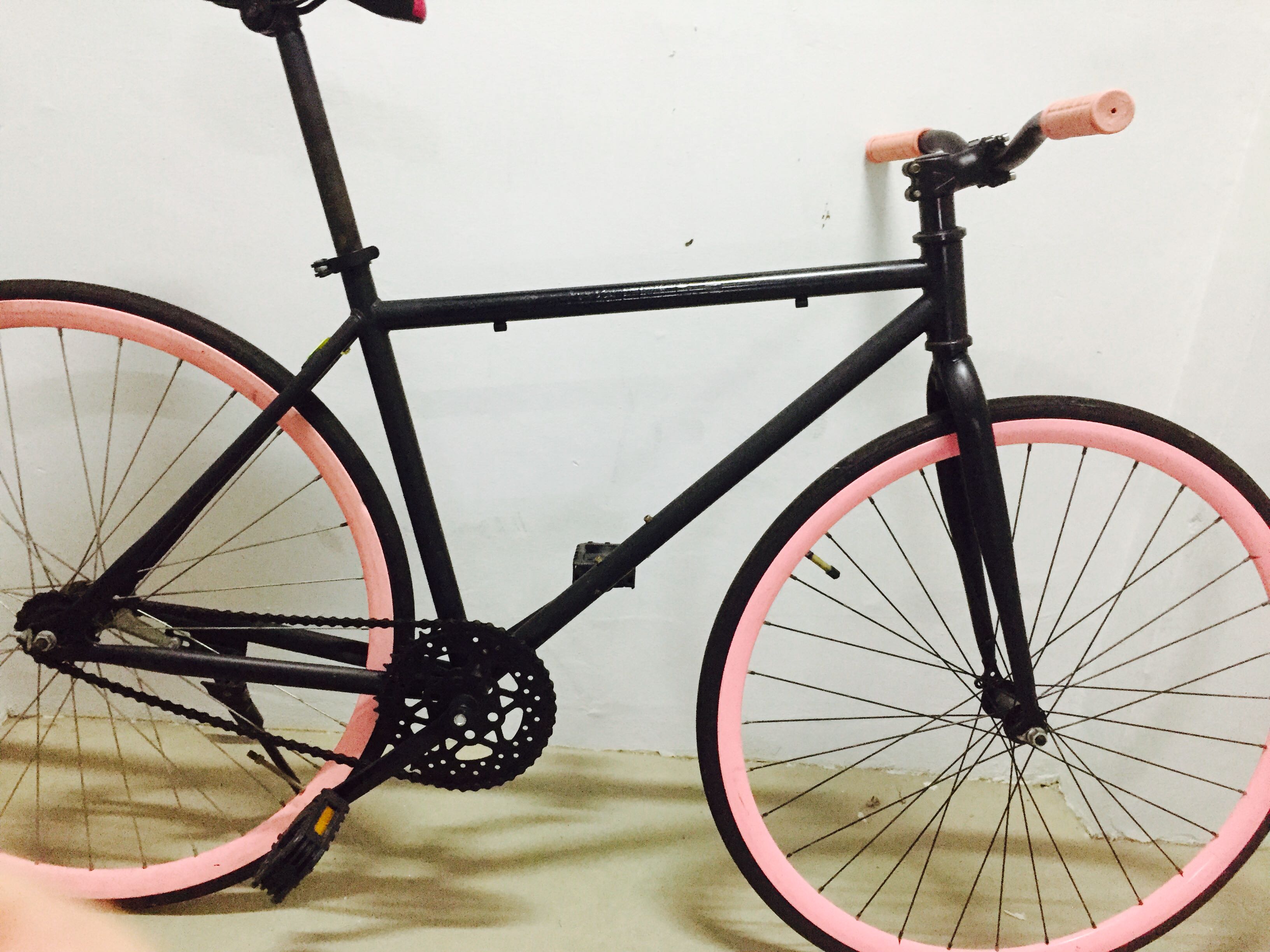 pink fixie