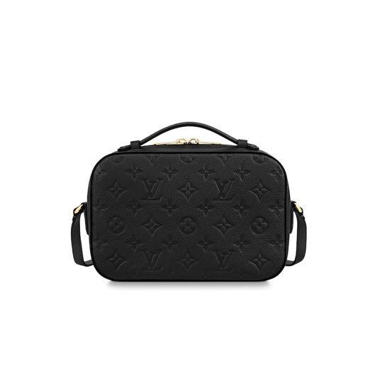 BN Authentic Louis Vuitton Saintonge Monogram Empreinte Bag (Noir Electric  Black)