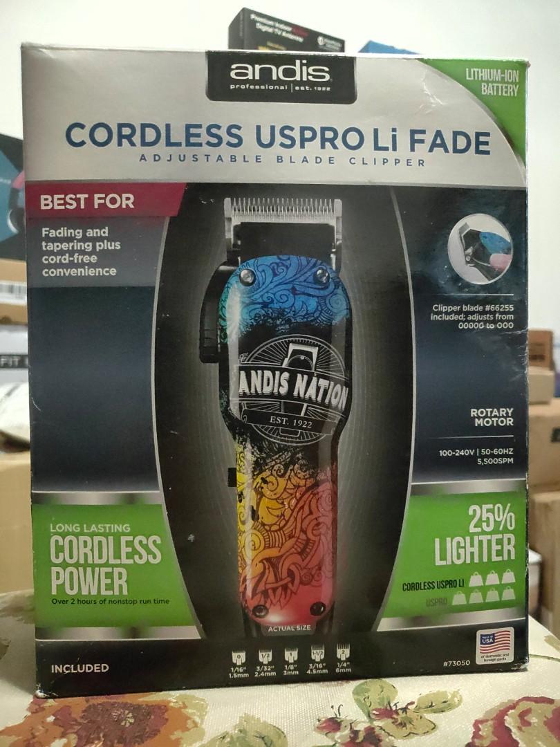 andis nation cordless uspro li fade