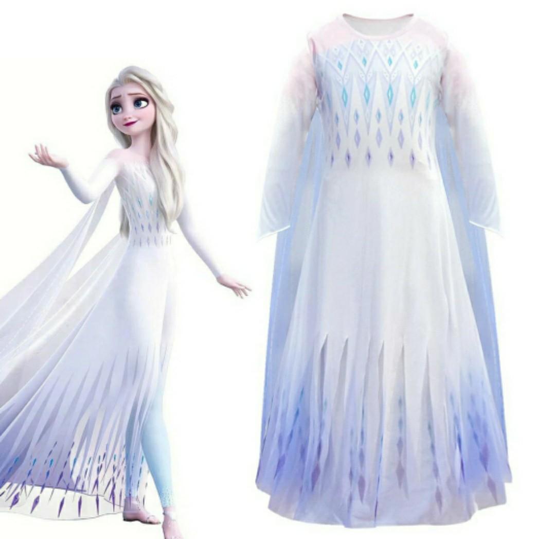 White dress elsa Clearance