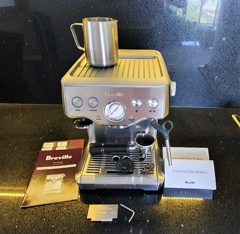 Breville Espresso Coffee Machine with Extended Warranty, TV & Home Appliances, Kitchen