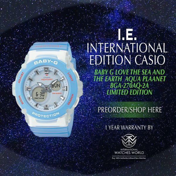 Casio aqua cheap planet