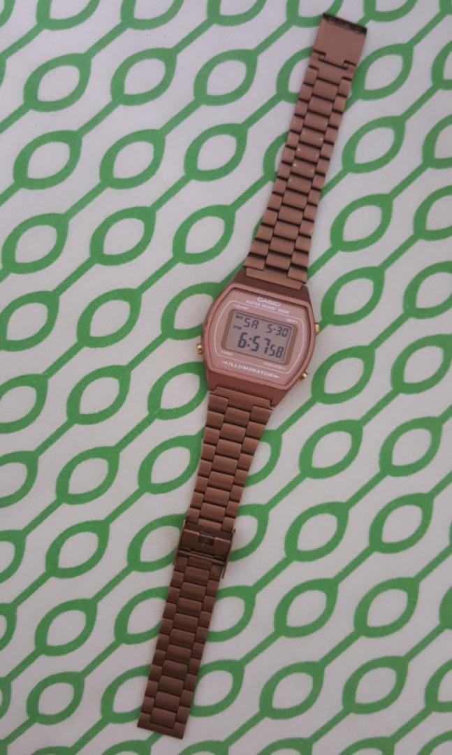 casio b640w rose gold