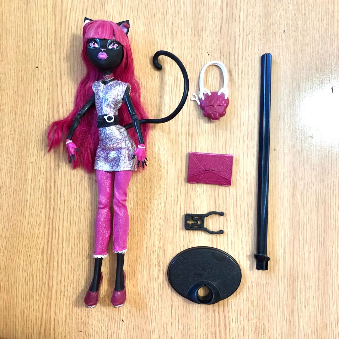 monster high black cat doll