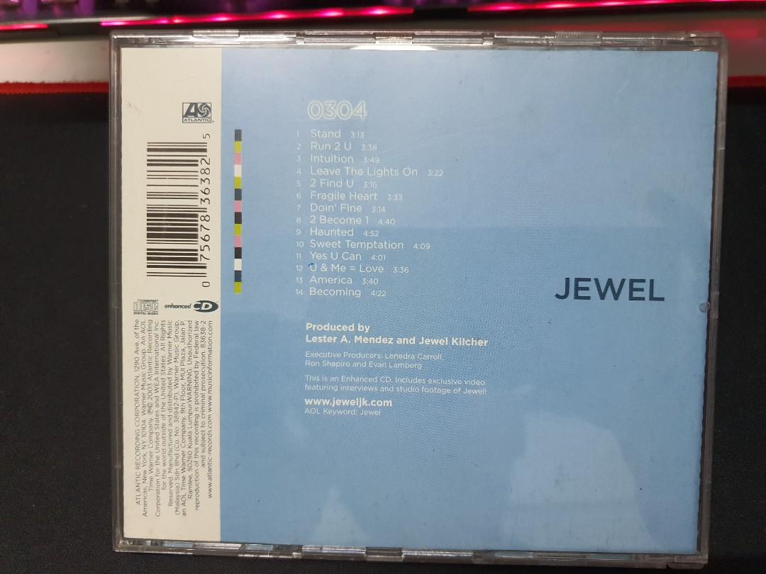 (CD) 0304 , Jewel, Hobbies & Toys, Music & Media, CDs & DVDs on Carousell