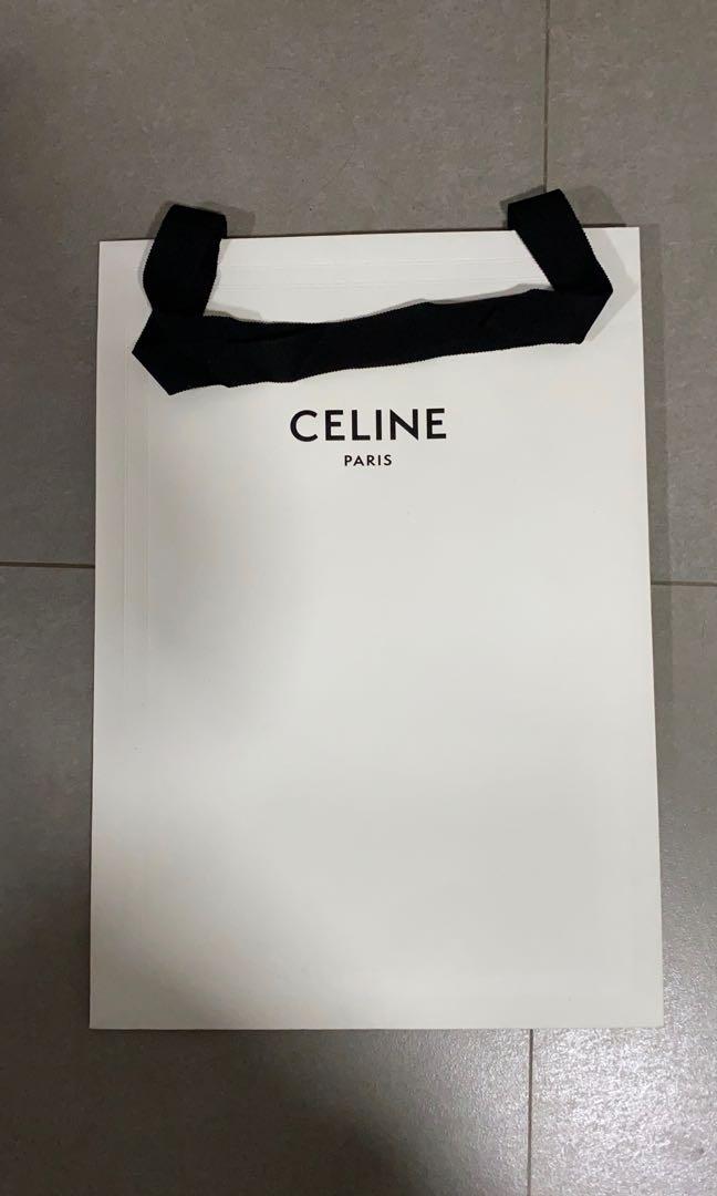 celine paper bag
