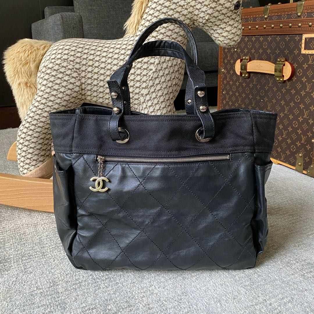 Chanel Paris Biarritz Tote Bag Luxury Bags Wallets on Carousell