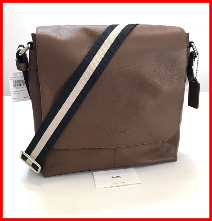 Coach charles small messenger discount
