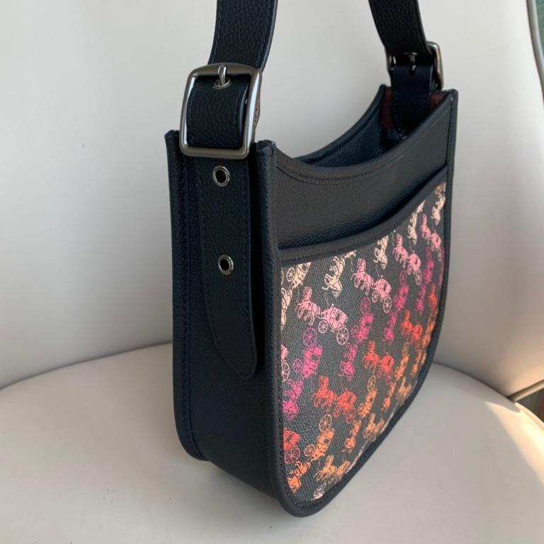 COACH EMERY CROSSBODY 21 WITH HORSE AND CARRIAGE PRINT
