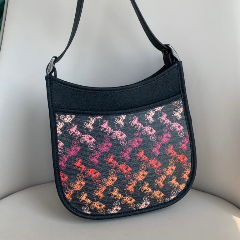 COACH EMERY CROSSBODY 21 WITH HORSE AND CARRIAGE PRINT Women s