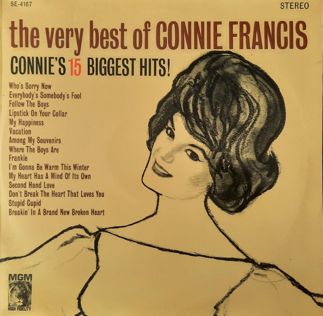 Connie Francis English Vinyl Records Music Media Cds Dvds Other Media On Carousell Stupid cupid · connie francis. connie francis english vinyl records