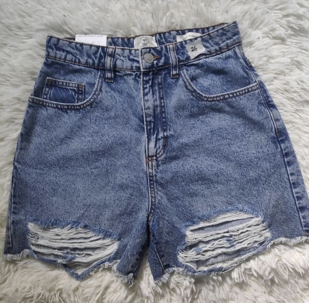 mom shorts cotton on