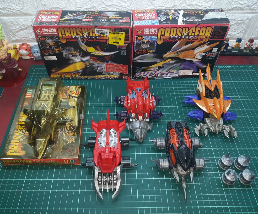Crush Gear Toys Plus Freebies Hobbies Toys Toys Games On Carousell