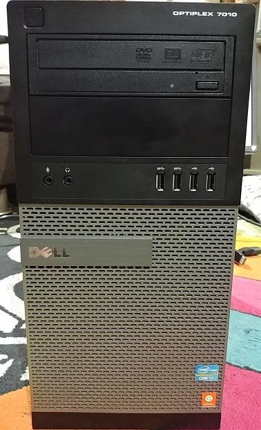 DELL OPTIPLEX 7010- Intel Core i7-3rdGen 3.40GHz 8GB/1TB/HDMI PORT/2 DP  PORT/DVI//LAN PORT/2GB NVIDIA Geforce GT 630 GRAPHIC/10 USB PORTS/2 VGA