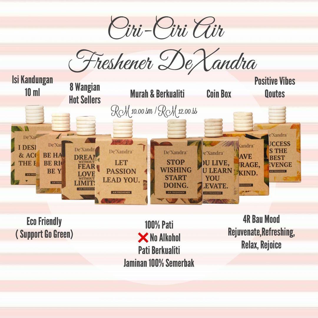 Dexandra air freshener roasted caramel , Beauty & Personal Care