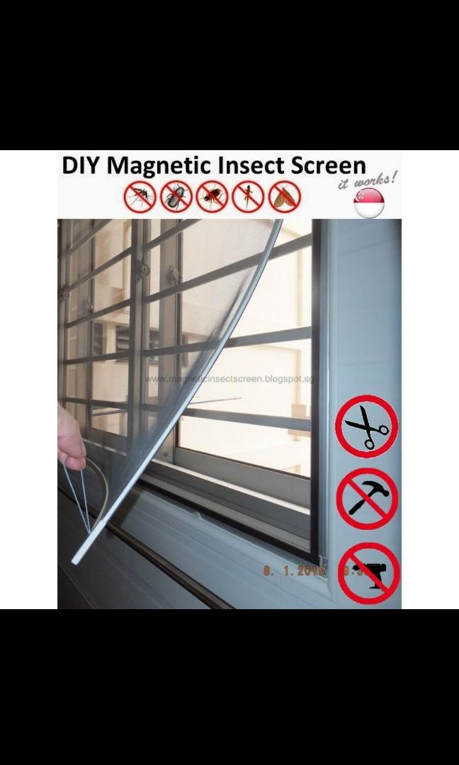 DIY Mosquito / Insect Screen Kit Fly Flyscreen Mosquito net