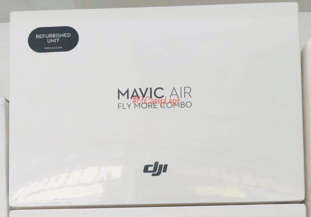 Dji Mavic Air Fmc (Category: Drones) located in Pasay City. Submitted by shansey21 (Listing ID 1009903432, Image 1). Description: Dji Mavic Air Flymorecombo Refurbished Sealed ulit Color White Only 38,500 Refurbished is good ? With all the usual accessories and even new packaging, a refurbished DJI drone should be as good as new. ... Like with a brand-new drone, you can also have your refurbished drone replaced within seven days if you find a def