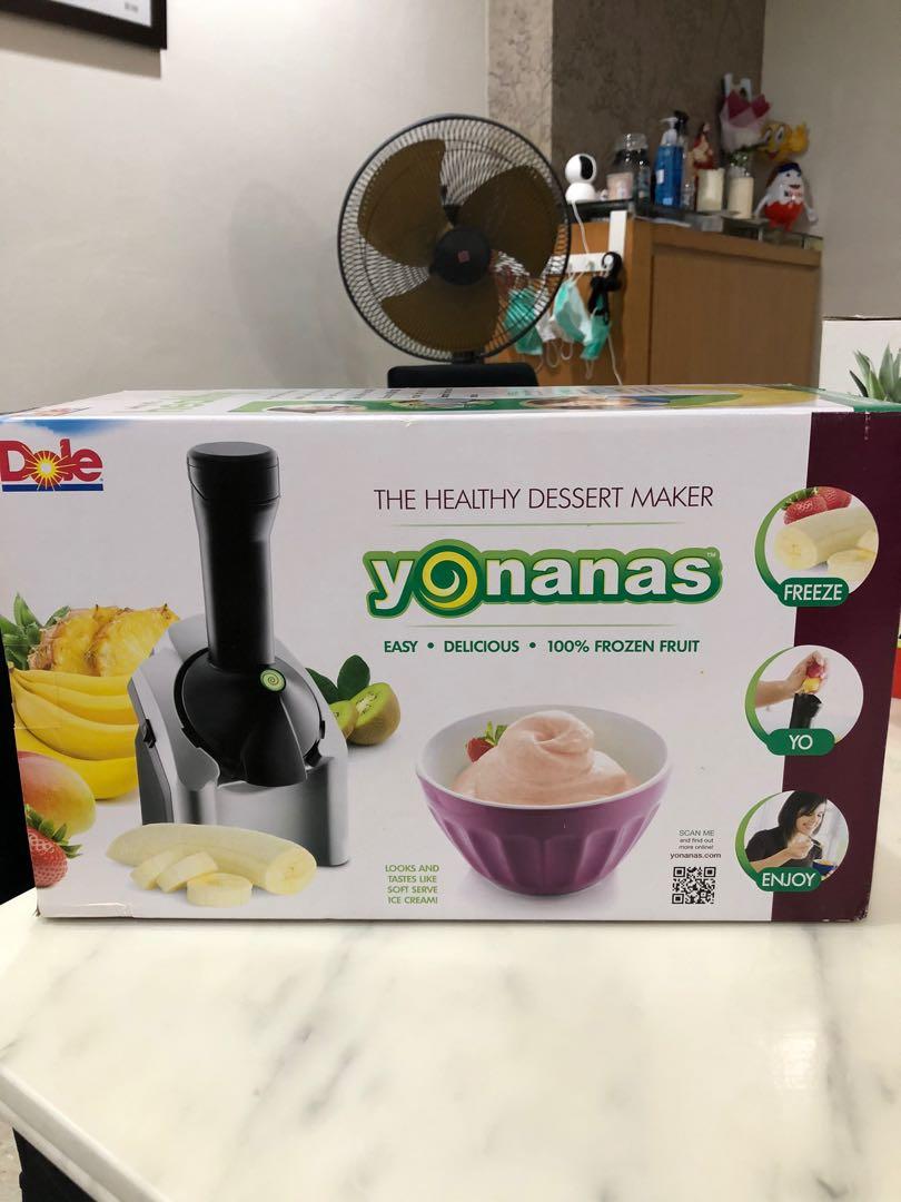 Dole Yonanas yogurt/dessert maker, TV & Home Appliances, Kitchen