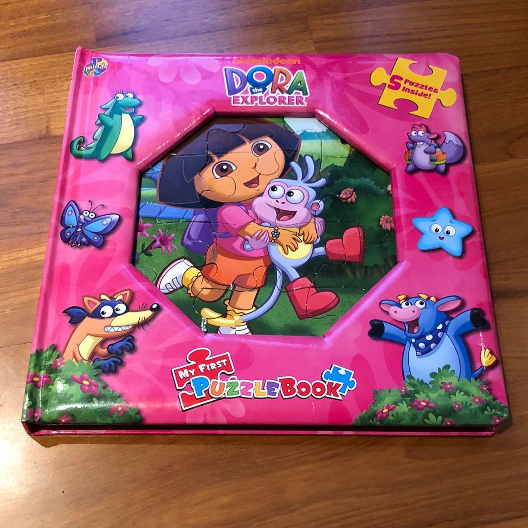 Dora the Explorer my first puzzle book, Books & Stationery, Children's ...