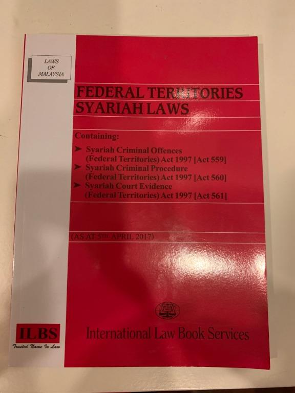 syariah criminal offences (federal territories) act 1997