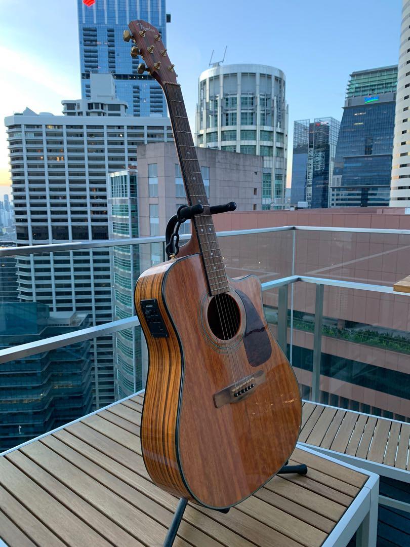 Fender Acoustic Electric Guitar CD220CE All Dao Nat