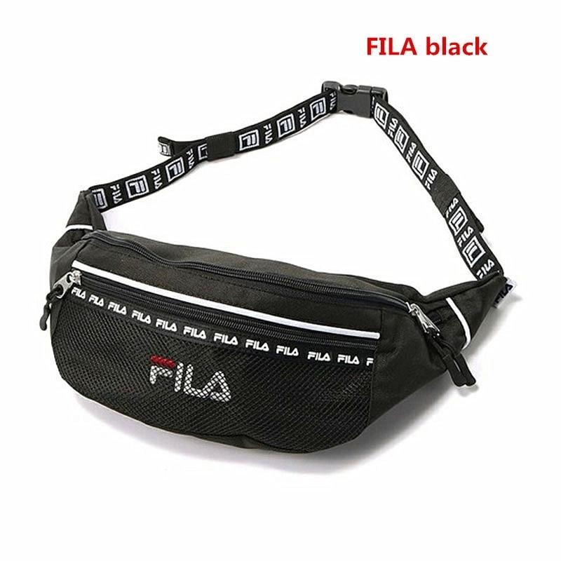 fila fanny pack silver