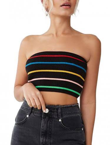 tube crop top forever 21