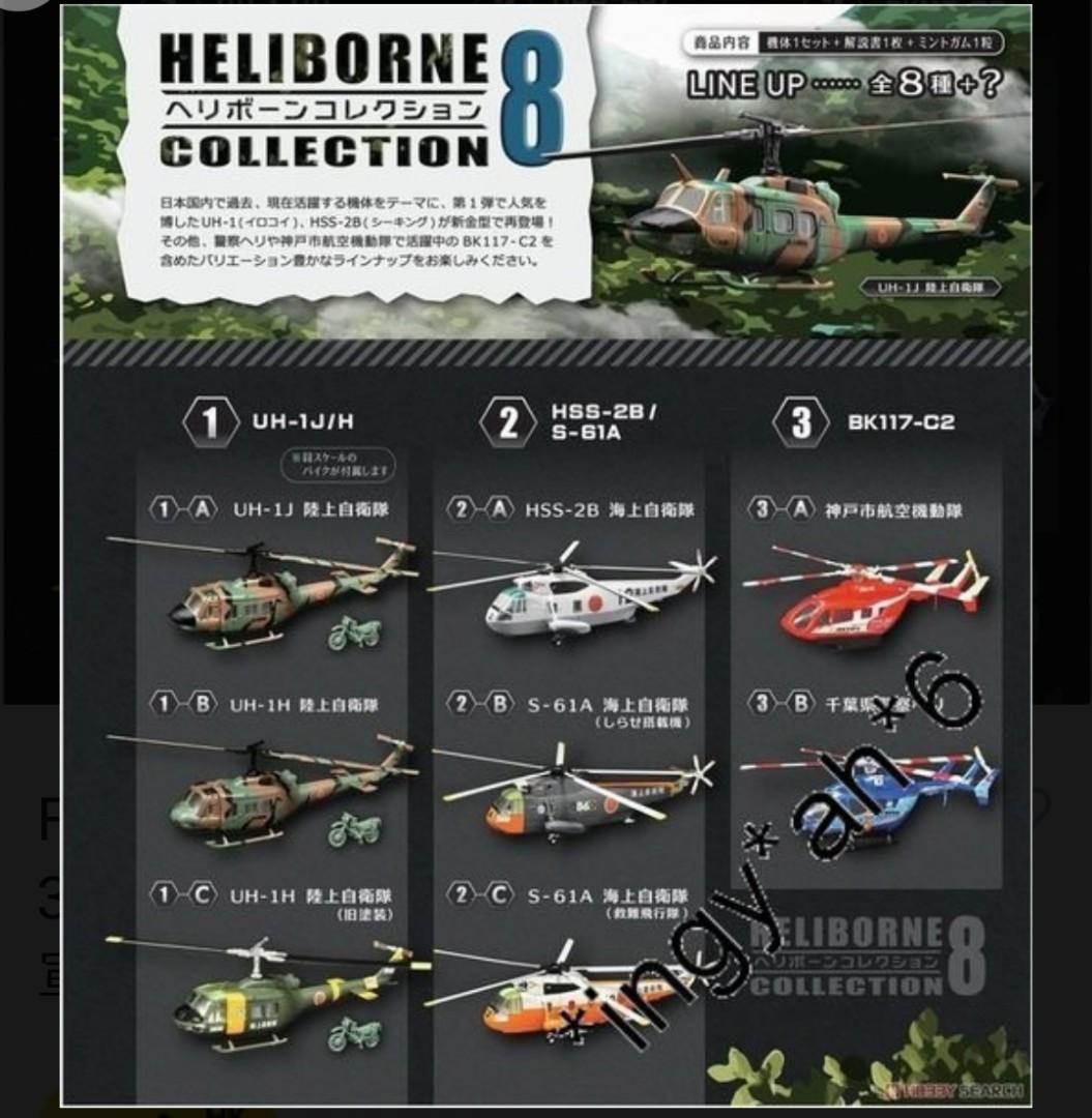 F-TOYS 1/144 WORK SHOP VOL.33 HELIBORNE COLLECTION 8 軍用