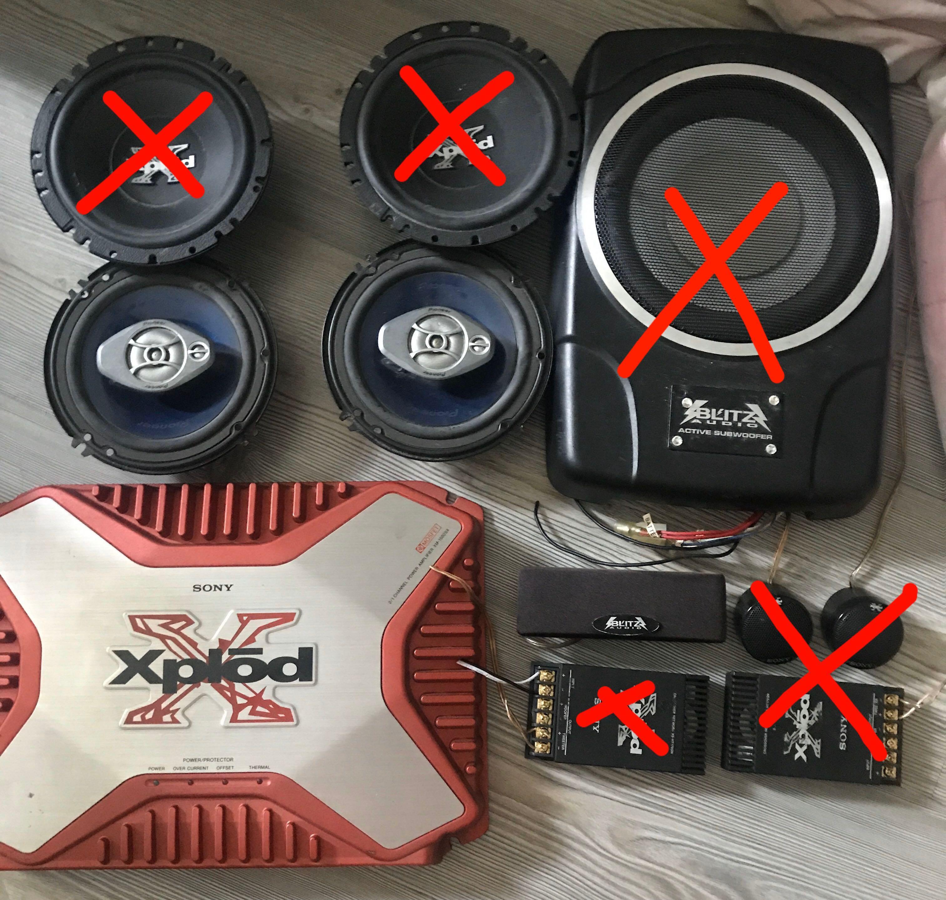 Full Car Surround Sound System Set, Car Accessories, Accessories on