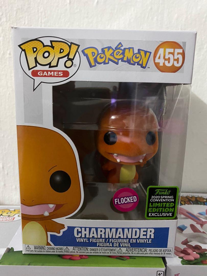 charmander funko flocked