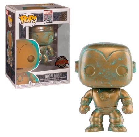 patina iron man funko pop