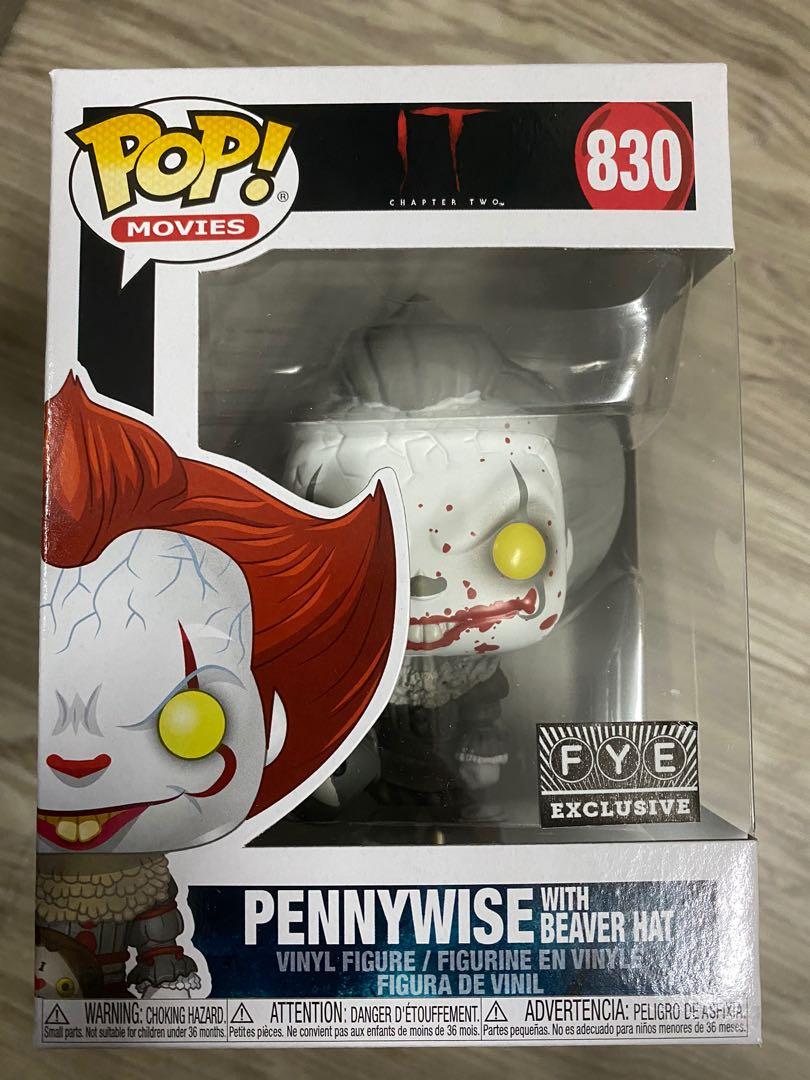 funko pop pennywise with beaver hat