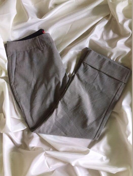 gap grey pants