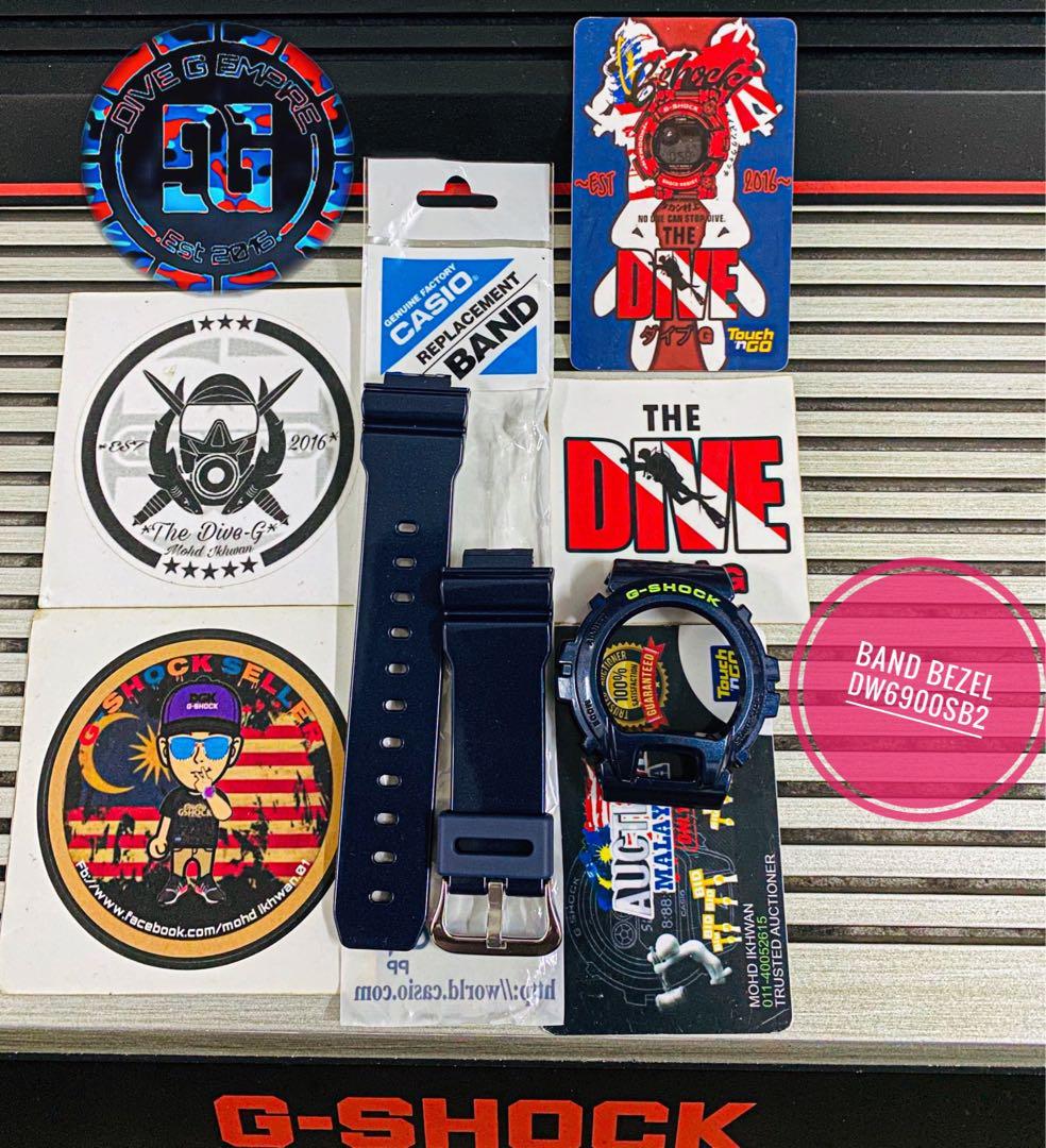 band bezel g shock
