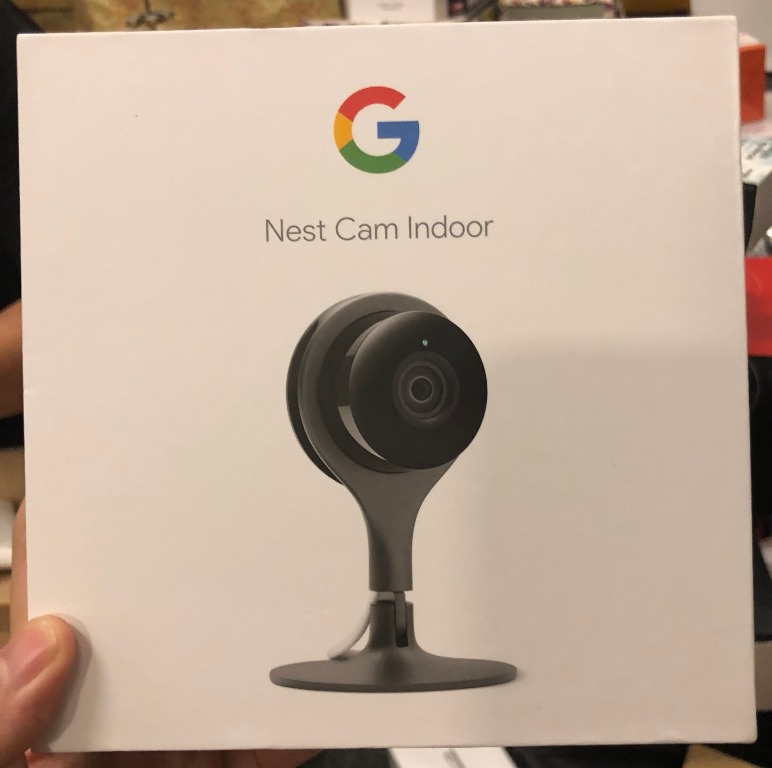 Google Nest Cam Indoor Wired Home Security Camera 24/7 ...